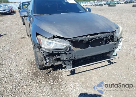 2014 Infiniti Q50 Premium/Sport z USA, uszkodzony, nr VIN JN1BV7AR9EM684713